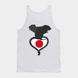 Gerbil Japan (dark) Tank Top